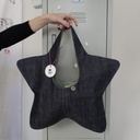 sac de star - denim brut et kaki avec oeillet